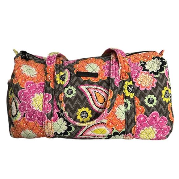 Vera Bradley Large Duffle Bag in Ziggy Zinnia - Picture 1 of 4